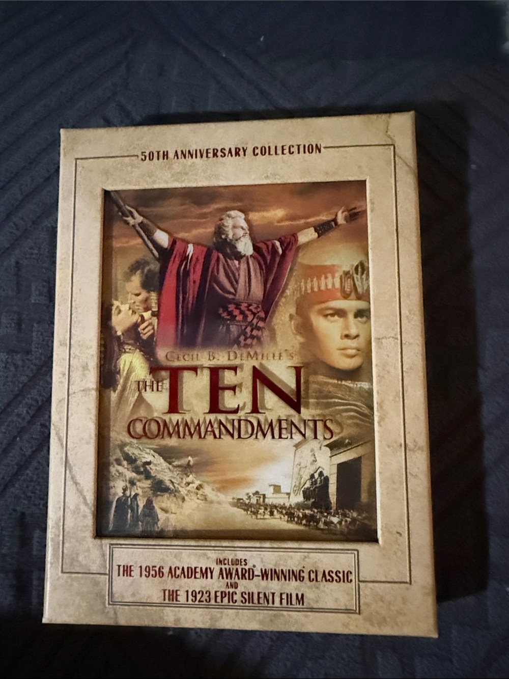The Ten Commandments 50th Anniversary Collection - Cream Cover